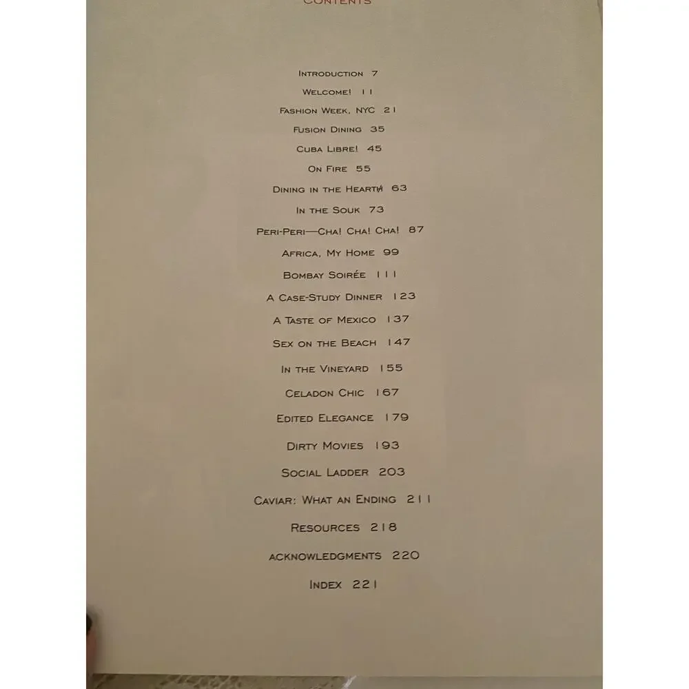 Dinner after Dark by Colin Cowie, FIRST EDITION (2002 Hardcover)